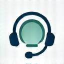 Headset icon representing customer support