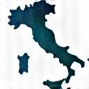 Map of Italy highlighting network coverage